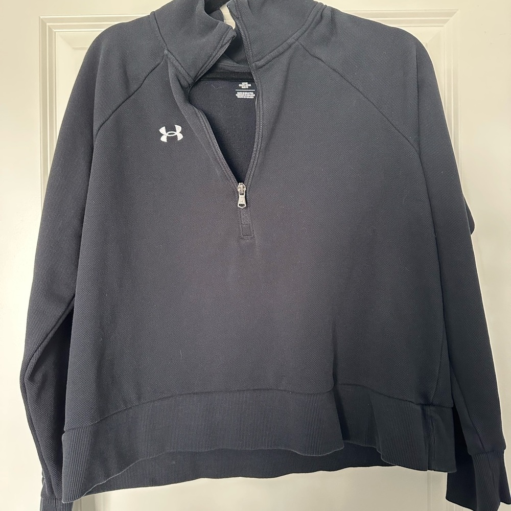 Under Armour Women's Black Cowl Neck Sweater